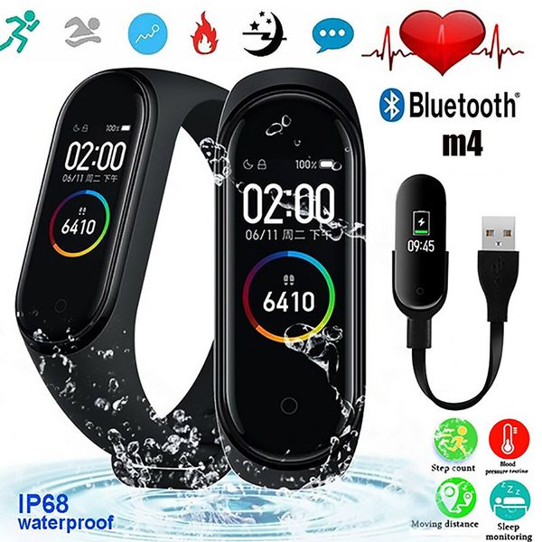 smart m4 wristbands men women waterproof sports bracelet phone bluetooth heart rate monitor fitness wristband for android ios, Slivery;brown
smart m4 wristbands men women waterproof sports bracelet phone bluetooth heart rate monitor fitness wristband for android ios, Slivery;brown