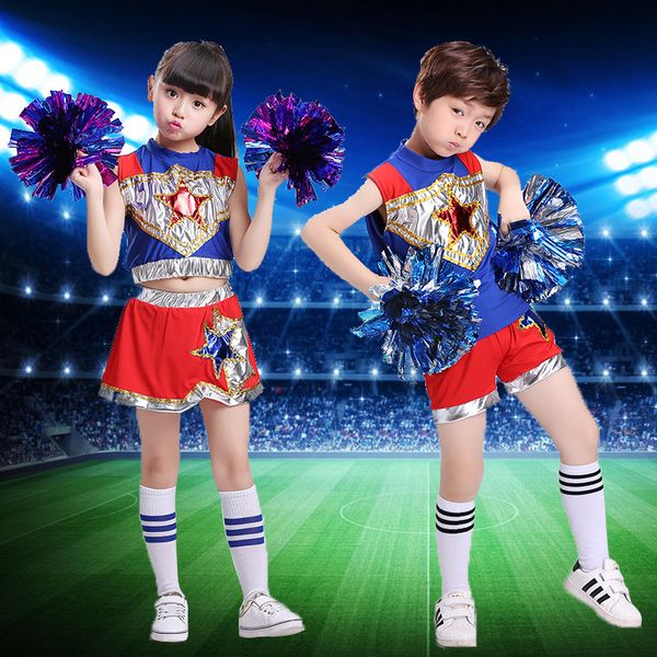 sleeveless boys girls dance costume cheerleader costume modern dance costumes kids cheerleader boys girs star blue bling
sleeveless boys girls dance costume cheerleader costume modern dance costumes kids cheerleader boys girs star blue bling