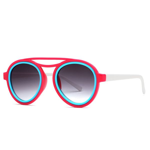 2019 new children's sunglasses personality two-color frame sunglasses travel uv children boys and girls glasses, White;black
2019 new children's sunglasses personality two-color frame sunglasses travel uv children boys and girls glasses, White;black