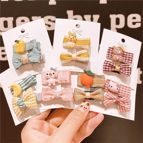 2pcs baby hair clips cartoon girls cute bow fruit plaid stripe dot children hairpin barrettes headwear baby hair accessories, Slivery;white
2pcs baby hair clips cartoon girls cute bow fruit plaid stripe dot children hairpin barrettes headwear baby hair accessories, Slivery;white