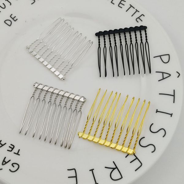 4cm retro up-do hat bottom clamp iron twist hair comb hair accessories accessories 10 tooth welding-iron wire comb, Brown
4cm retro up-do hat bottom clamp iron twist hair comb hair accessories accessories 10 tooth welding-iron wire comb, Brown