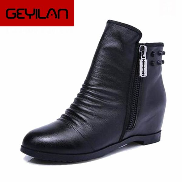 women snow boots shoes women genuine leather large yard winter boots warm plush winter shoes size 35-42, Black
women snow boots shoes women genuine leather large yard winter boots warm plush winter shoes size 35-42, Black