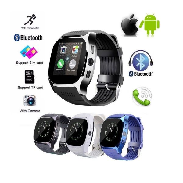 bluetooth smart watch t8 wristband sim sports watch for ios android mobile phone information reminder health tracking smart bracelet
bluetooth smart watch t8 wristband sim sports watch for ios android mobile phone information reminder health tracking smart bracelet
