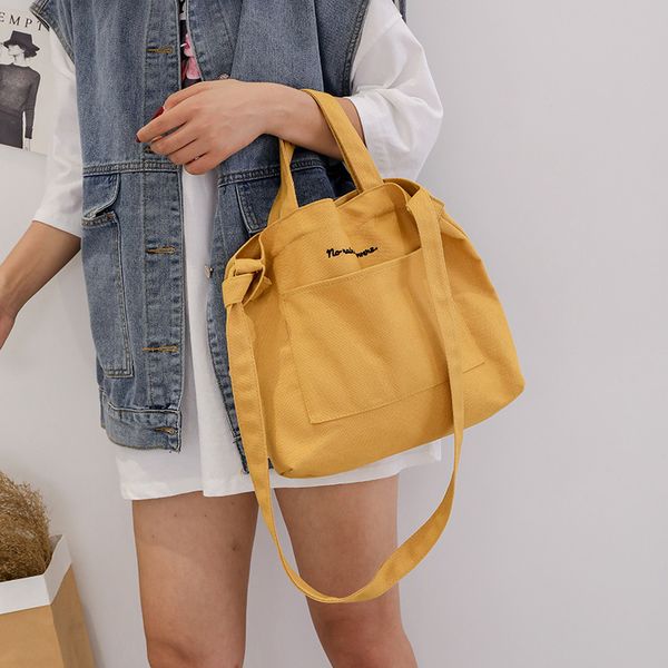 new women's bag literary tote bag korean canvas ladies handbag environmental shopping shoulder diagonal
new women's bag literary tote bag korean canvas ladies handbag environmental shopping shoulder diagonal