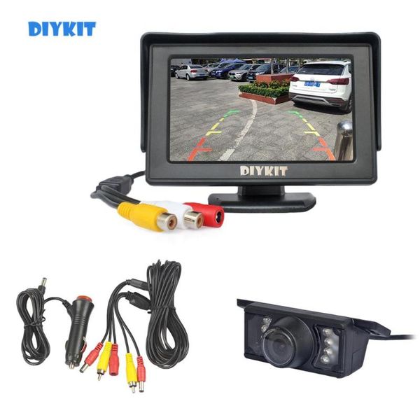 diykit wired 4.3 inch color tft lcd car monitor + hd ir night vision hd rear view car camera parking assistance system kit
diykit wired 4.3 inch color tft lcd car monitor + hd ir night vision hd rear view car camera parking assistance system kit