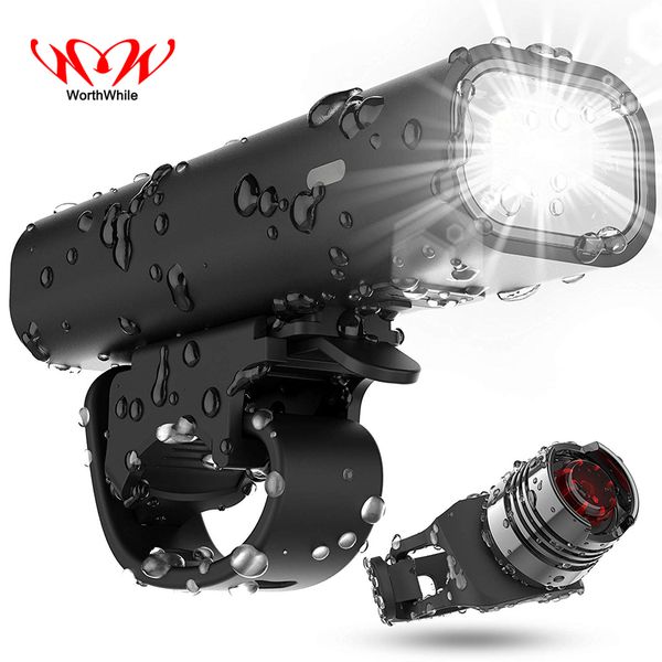 worthwhile bicycle front light set led handlebar for bike accessories with taillight usb charging cycling lamp 400lm
worthwhile bicycle front light set led handlebar for bike accessories with taillight usb charging cycling lamp 400lm