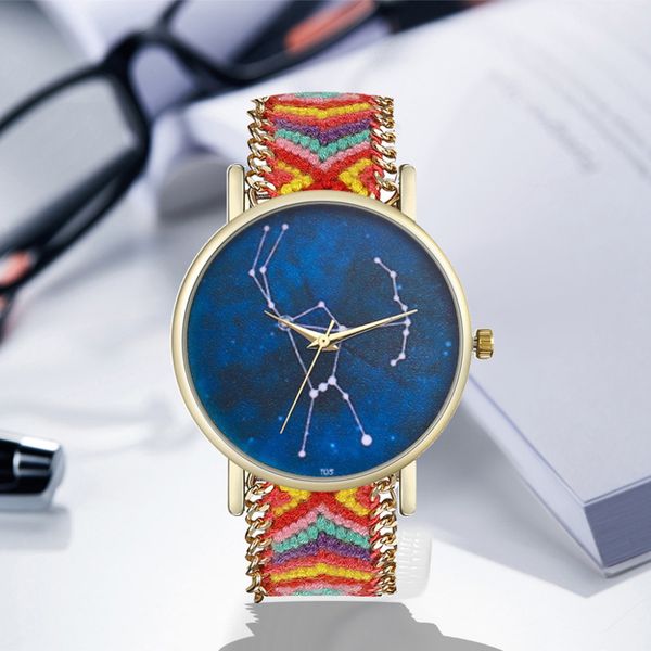 luxury ladies quartz wristwatch selling women watches braided bracelet watch brand fashion starry sky clock gift montre2019, Slivery;brown
luxury ladies quartz wristwatch selling women watches braided bracelet watch brand fashion starry sky clock gift montre2019, Slivery;brown