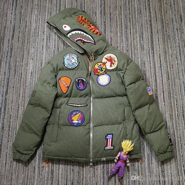 readymade x ape shark headhooded cotton jackets luxury casual street embroidery badge winter coat men women hflsjk254, Black;brown
readymade x ape shark headhooded cotton jackets luxury casual street embroidery badge winter coat men women hflsjk254, Black;brown