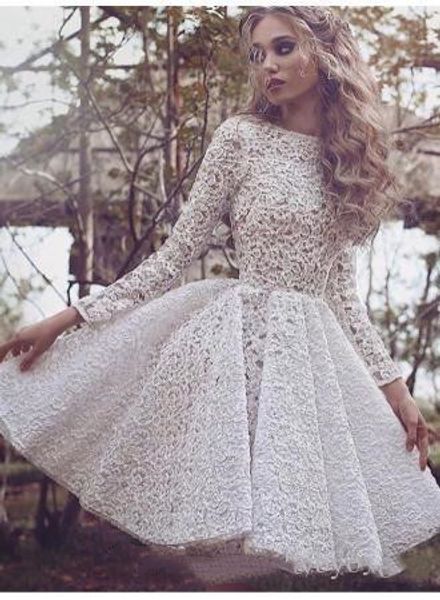 2020 new arrival white lace long sleeves cocktail party dresses high neck knee length short prom gowns arabic custom formal dress cb012, Black
2020 new arrival white lace long sleeves cocktail party dresses high neck knee length short prom gowns arabic custom formal dress cb012, Black