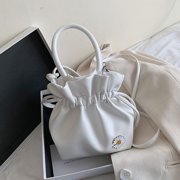 fashion daisy bucket bag women bag pu leather handbag simple solid color messenger crossbody bags shoulder bags
fashion daisy bucket bag women bag pu leather handbag simple solid color messenger crossbody bags shoulder bags