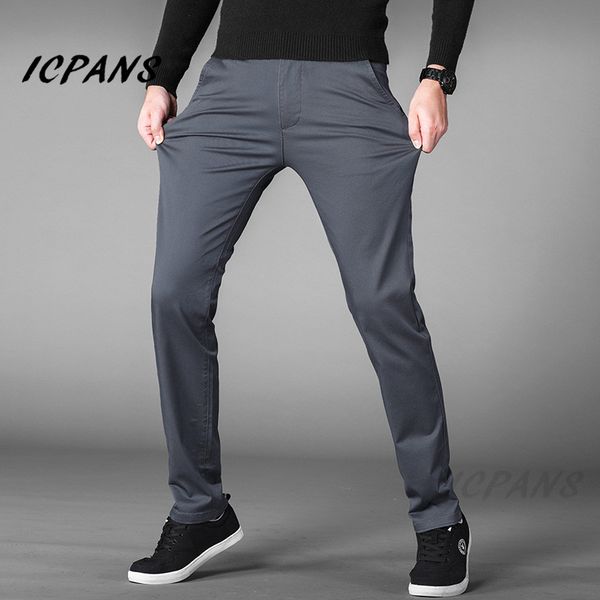 icpans mens trousers summer thin black casual pants men streetwear business elastic cotton slim fit trousers plus size 42 44 46
icpans mens trousers summer thin black casual pants men streetwear business elastic cotton slim fit trousers plus size 42 44 46