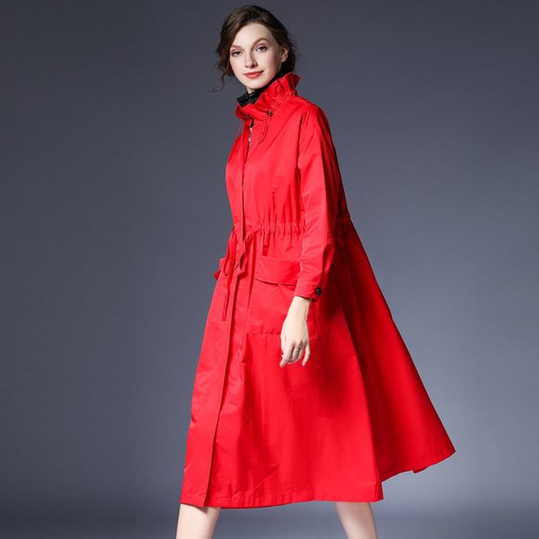 deat 2019 new fashion spring clothes long drawstring sashes windbreaker turtlenck full sleeves coat women windbreaker mc070, Tan;black
deat 2019 new fashion spring clothes long drawstring sashes windbreaker turtlenck full sleeves coat women windbreaker mc070, Tan;black