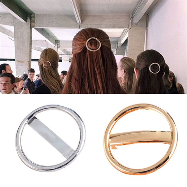 2019 fashion elegant women girl hair clip barrette gold silver hollow hoop round star circle geometric metal hairpin accessories
2019 fashion elegant women girl hair clip barrette gold silver hollow hoop round star circle geometric metal hairpin accessories