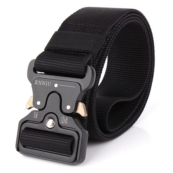 nylon men's training belt metal multifunctional buckle outdoor sports belt 125cm, Black;brown
nylon men's training belt metal multifunctional buckle outdoor sports belt 125cm, Black;brown