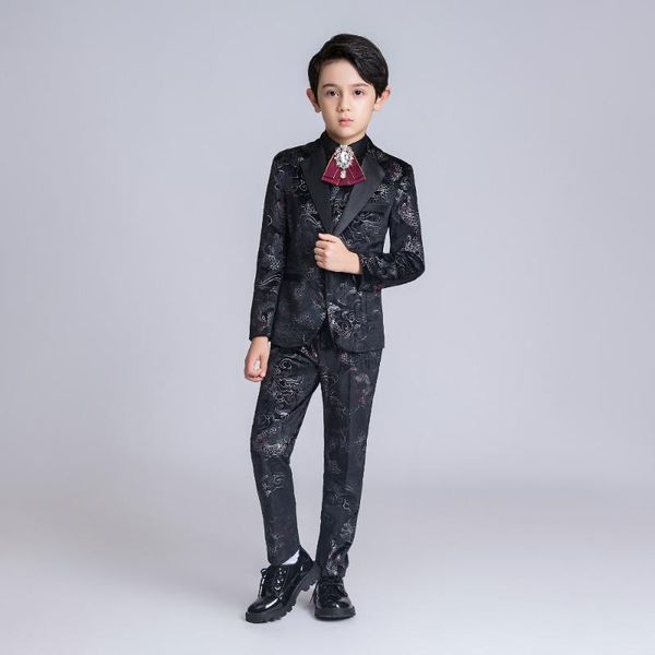 suits yuanlu 2021 boys flower print velvet kids for piano wedding blazer jacket formal costume silm fit elegant black
suits yuanlu 2021 boys flower print velvet kids for piano wedding blazer jacket formal costume silm fit elegant black