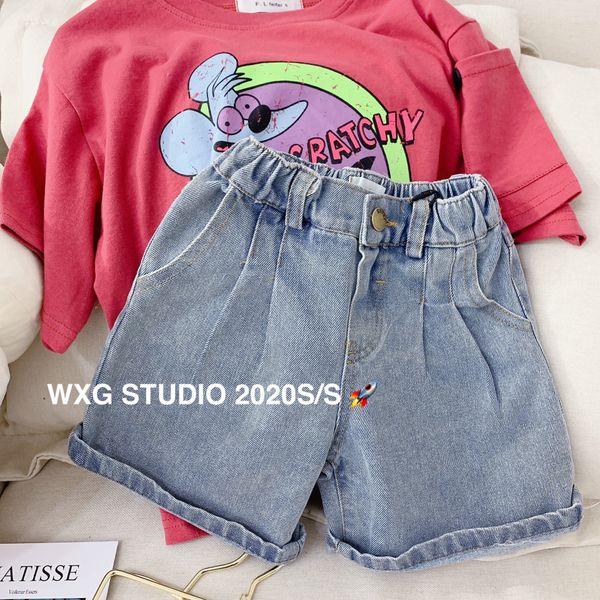 wxg children's products girls and shorts and pants ins fashionable children's jeans fashionable all-match boy's jeans shorts, Blue
wxg children's products girls and shorts and pants ins fashionable children's jeans fashionable all-match boy's jeans shorts, Blue
