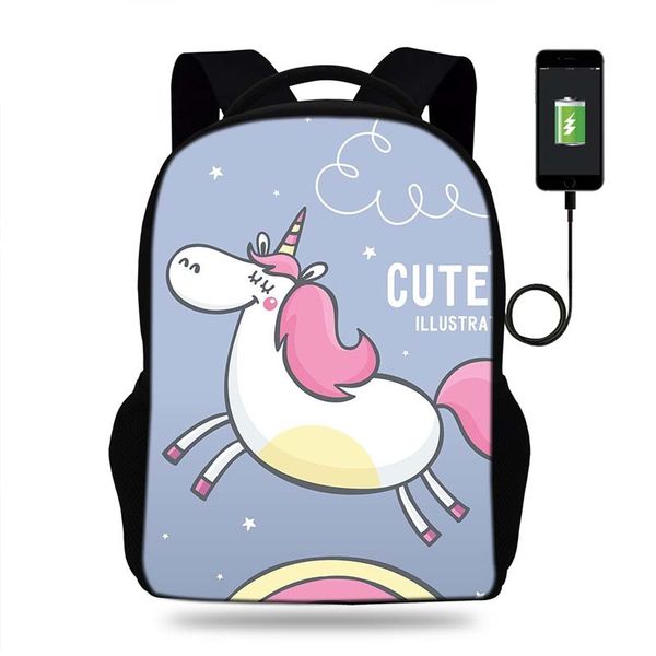 17inch mochila cute animal unicorn backpack womens usb port backpacks for teenager girls school bags lapdaily backpacks y200706
17inch mochila cute animal unicorn backpack womens usb port backpacks for teenager girls school bags lapdaily backpacks y200706