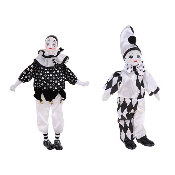 10inch 15inch cute porcelain standing clown doll jester figure with make up face for birthday gift
10inch 15inch cute porcelain standing clown doll jester figure with make up face for birthday gift