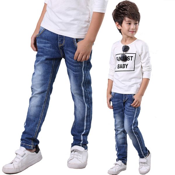spring new casual solid cotton toddler kids little boy summer jean pants blue elastic waist children's thin denim long trousers
spring new casual solid cotton toddler kids little boy summer jean pants blue elastic waist children's thin denim long trousers