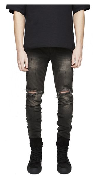 2020 men's designer jeans ripped jeans stretch slim jeans men's personality design tide brand, Blue
2020 men's designer jeans ripped jeans stretch slim jeans men's personality design tide brand, Blue