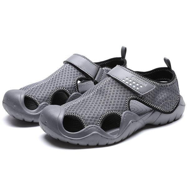 summer mesh beach sandals men fashion casual men shoes outdoor wading male sandals breathable beach male shoes big size, Black
summer mesh beach sandals men fashion casual men shoes outdoor wading male sandals breathable beach male shoes big size, Black