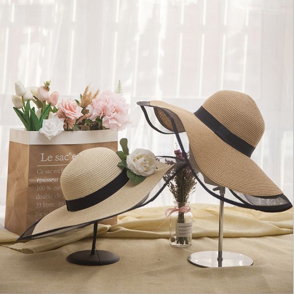summer straw hast for women beach hat wide brim fashion bow visor hat lady round-sun uv protection travel caps black, Blue;gray
summer straw hast for women beach hat wide brim fashion bow visor hat lady round-sun uv protection travel caps black, Blue;gray