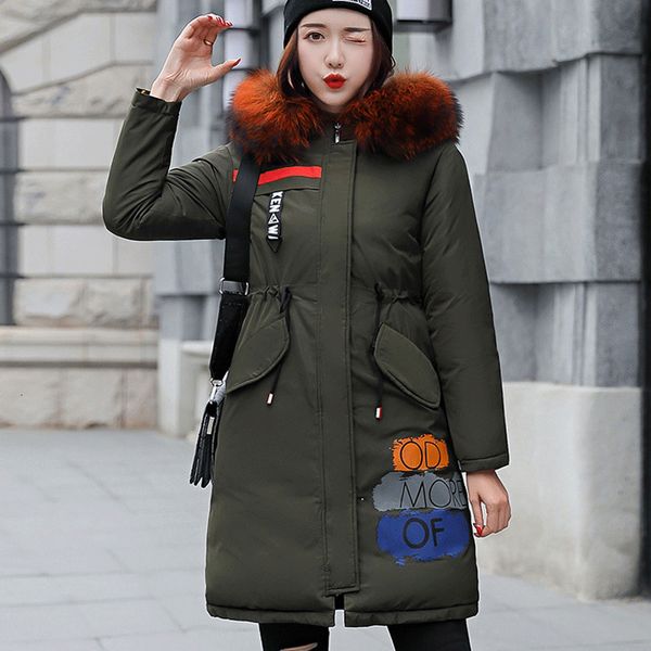 parkas women winter jacket women parka thick hooded coat warm winter coat long parka fur collar korean cotton female coats, Black
parkas women winter jacket women parka thick hooded coat warm winter coat long parka fur collar korean cotton female coats, Black