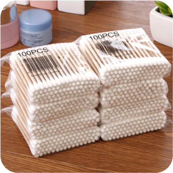 200pcs/pack bamboo cotton buds cotton swabs medical ear cleaning wood sticks makeup health tools tampons cotonete 
200pcs/pack bamboo cotton buds cotton swabs medical ear cleaning wood sticks makeup health tools tampons cotonete