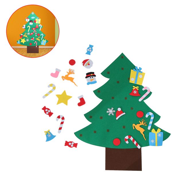 1pc kids diy felt christmas tree with ornaments children christmas gifts for 2019 new year door wall hanging xmas decoration
1pc kids diy felt christmas tree with ornaments children christmas gifts for 2019 new year door wall hanging xmas decoration