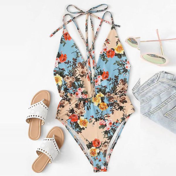 women boho straps bodysuits deep v-neck halter sleeveless print leotard overalls 2019 catsuit straps bodysuits thong, Black;white
women boho straps bodysuits deep v-neck halter sleeveless print leotard overalls 2019 catsuit straps bodysuits thong, Black;white
