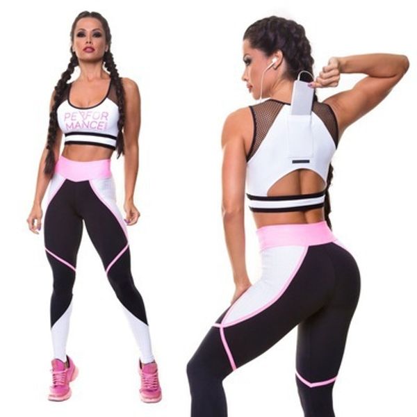 yoga 2019 conjunto traje de deporte ropa de gimnasia para mujer ropa deportiva mujer mono para hacer gimnasia entrenamiento las mujeres 2 pi, White;red
yoga 2019 conjunto traje de deporte ropa de gimnasia para mujer ropa deportiva mujer mono para hacer gimnasia entrenamiento las mujeres 2 pi, White;red