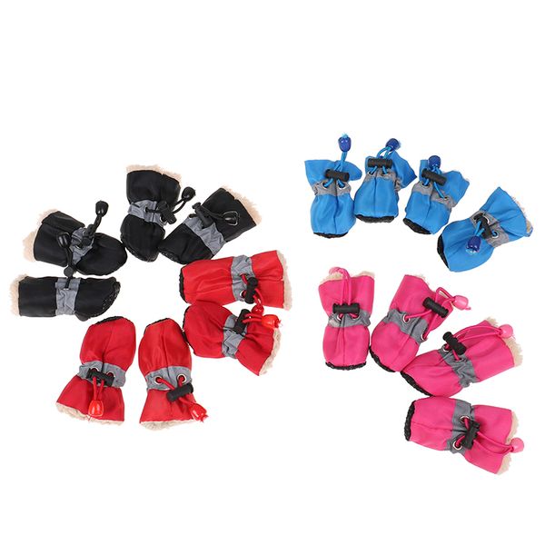 4pcs/set waterproof anti-slip pet shoes for small dogs cats chihuahua yorkie thick snow dog boots socks rain snow pet shoes
4pcs/set waterproof anti-slip pet shoes for small dogs cats chihuahua yorkie thick snow dog boots socks rain snow pet shoes