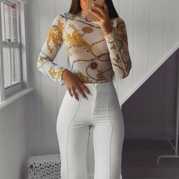 women transparent mesh net t-shirt long sleeve bodycon hollow print tees slim club wear, White
women transparent mesh net t-shirt long sleeve bodycon hollow print tees slim club wear, White