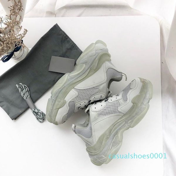women men luxury dad casual shoes crystal bottom triple-s leisure shoes sneakers for men vintage old grandpa trainer chaussures c01, Black
women men luxury dad casual shoes crystal bottom triple-s leisure shoes sneakers for men vintage old grandpa trainer chaussures c01, Black
