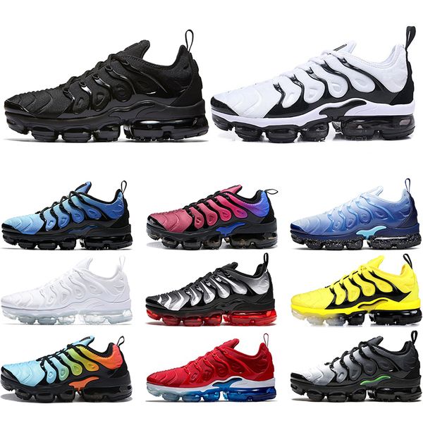 tn plus running shoes men women triple white black zebra multi color hyper violet blue bumblebee mens sneakers sports size 5.5-11
tn plus running shoes men women triple white black zebra multi color hyper violet blue bumblebee mens sneakers sports size 5.5-11