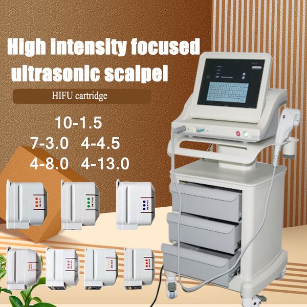 professional ultrasound hifu high intensity focused ultrasound machine with three or five cartridges for face lift hifu body slimming
professional ultrasound hifu high intensity focused ultrasound machine with three or five cartridges for face lift hifu body slimming
