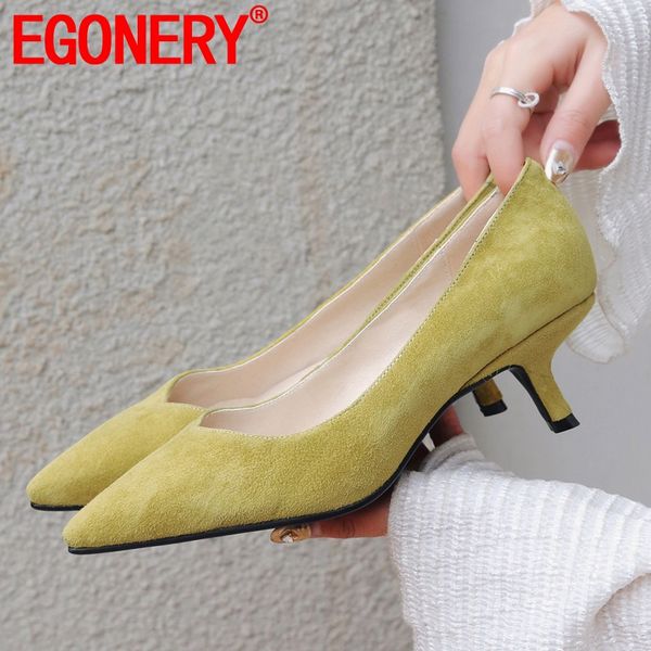 egonery leather wedding shoes brand mustard yellow black high heels pumps fashion summer spring woman praty pumps
egonery leather wedding shoes brand mustard yellow black high heels pumps fashion summer spring woman praty pumps