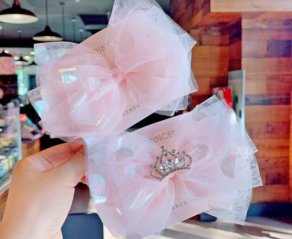 boutique 10pcs ins fashion cute glitter tiaras bow hairpins oversize gauze bowknot hair clips princess headwear hair accessories, Slivery;white
boutique 10pcs ins fashion cute glitter tiaras bow hairpins oversize gauze bowknot hair clips princess headwear hair accessories, Slivery;white