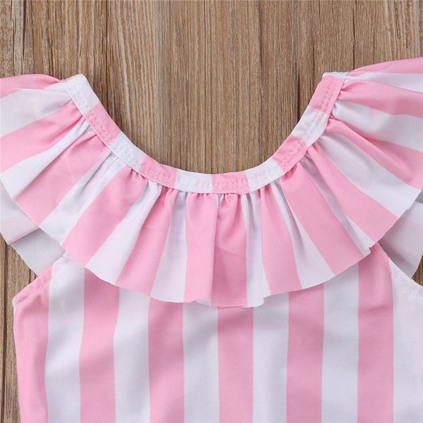 toddler kids 2018 summer striped bikinis one piece swim wear ruffles pink bathing suits baby girls 1-6y tankinis swimsuits sport children�
toddler kids 2018 summer striped bikinis one piece swim wear ruffles pink bathing suits baby girls 1-6y tankinis swimsuits sport children�
