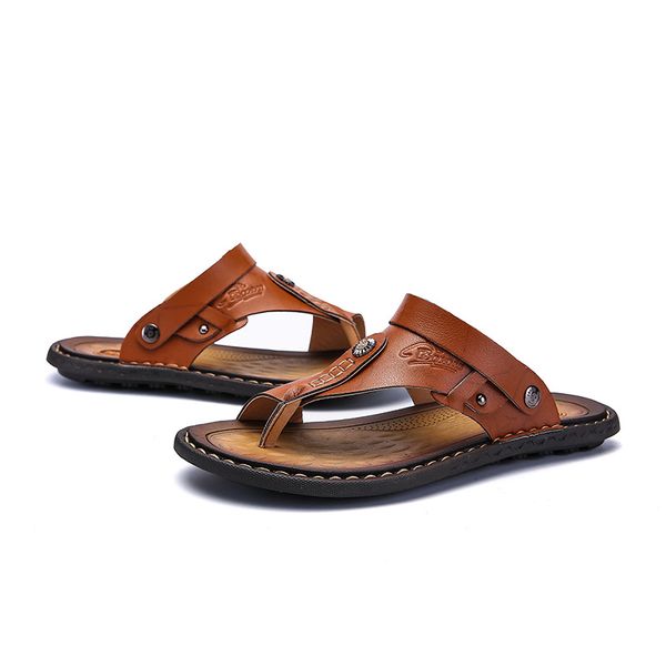 2018 summer breathable men's slippers anti-slip sandals large size 6601 slipper, Black
2018 summer breathable men's slippers anti-slip sandals large size 6601 slipper, Black
