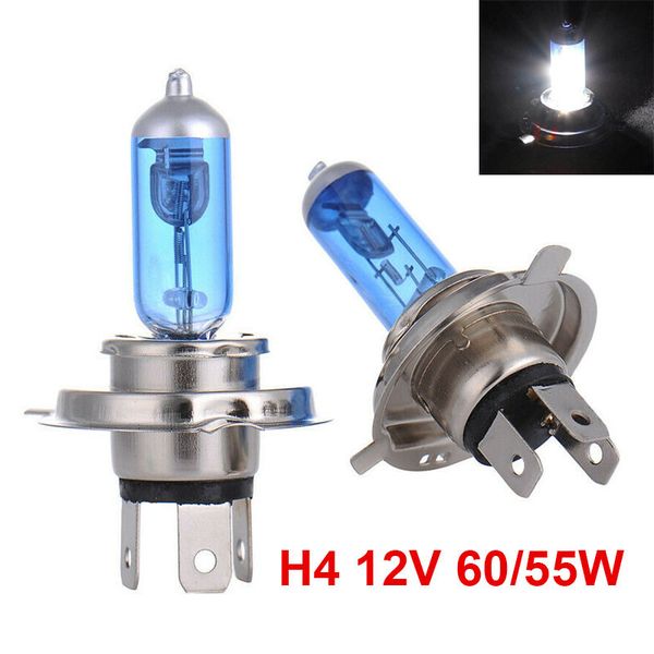 2pcs h4 9003 hb2 halogen headlight bulbs 5000k super white xenon high low beam h4 12v 55w car headlight lamps silver blue glass
2pcs h4 9003 hb2 halogen headlight bulbs 5000k super white xenon high low beam h4 12v 55w car headlight lamps silver blue glass