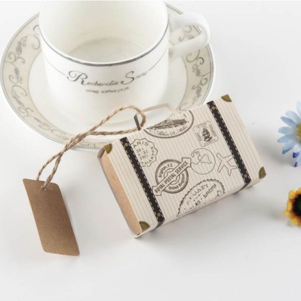 50pcs mini suitcase design kraft paper gifts bag packaging vintage rectangle candy chocolate box party wedding supplies
50pcs mini suitcase design kraft paper gifts bag packaging vintage rectangle candy chocolate box party wedding supplies