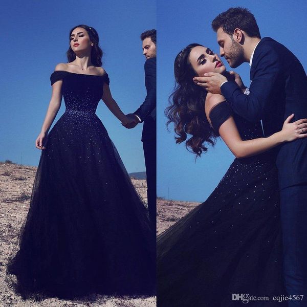2019 new navy blue off shoulder prom dresses backless vestios de fiesta beaded elegant dubai evening dresses elegant a-line party gowns a345, Black
2019 new navy blue off shoulder prom dresses backless vestios de fiesta beaded elegant dubai evening dresses elegant a-line party gowns a345, Black