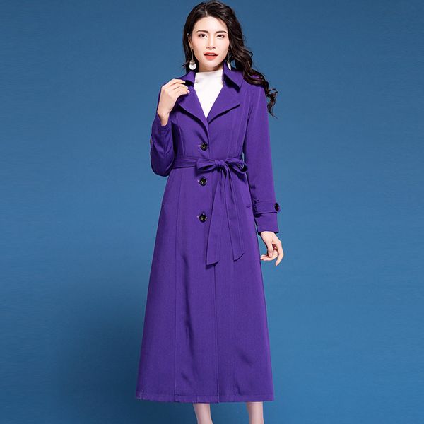 spring fall 2019 new arrival fashion long trench coat windbreaker overcoat for women , womens slim sash bow high waisted coats, Tan;black
spring fall 2019 new arrival fashion long trench coat windbreaker overcoat for women , womens slim sash bow high waisted coats, Tan;black