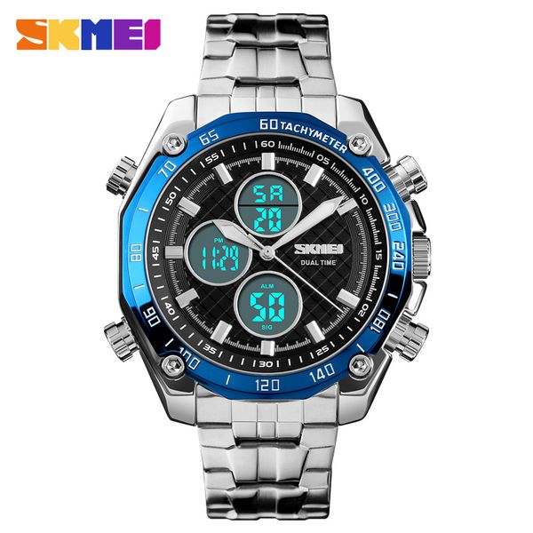 skmei часы мужские relojes deportivos спортивные часы golden из нержавеющей стали dual time цифровой кварцевые наручные часы мужской 1302, Slivery;brown
skmei часы мужские relojes deportivos спортивные часы golden из нержавеющей стали dual time цифровой кварцевые наручные часы мужской 1302, Slivery;brown