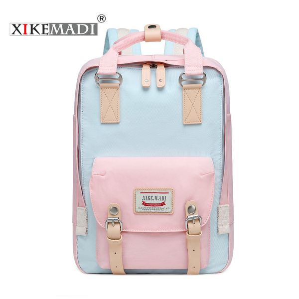 new travel bagpack preppy style shoulder bag female waterproof nylon large capacity school bag for teenage girls women backpack
new travel bagpack preppy style shoulder bag female waterproof nylon large capacity school bag for teenage girls women backpack