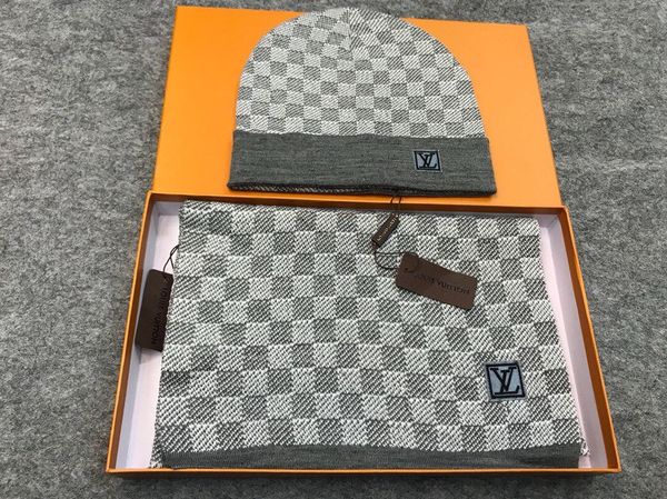 дизайн 20sstop качества знаменитости письмо печати шерстяной шарф cap set мужчины женщины кашемира шерсти шарф шляпа 2рс petit damier с коро, Blue;gray 
дизайн 20sstop качества знаменитости письмо печати шерстяной шарф cap set мужчины женщины кашемира шерсти шарф шляпа 2рс petit damier с коро, Blue;gray