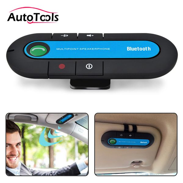 50pcs/lot wireless blueooth car kit bluetooth v4.1 handsspeaker can support two phones car-styling kit
50pcs/lot wireless blueooth car kit bluetooth v4.1 handsspeaker can support two phones car-styling kit