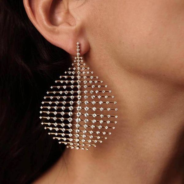 2020 день большой геометрическая элегантных женщин полые падения rhinestone кулон серьги партии банкет современной женщины валентина настоящ, Silver
2020 день большой геометрическая элегантных женщин полые падения rhinestone кулон серьги партии банкет современной женщины валентина настоящ, Silver
