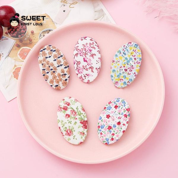 hair accessories 1pcs cute cotton print clips vintage school hairpin lovely customized for girls, Slivery;white
hair accessories 1pcs cute cotton print clips vintage school hairpin lovely customized for girls, Slivery;white